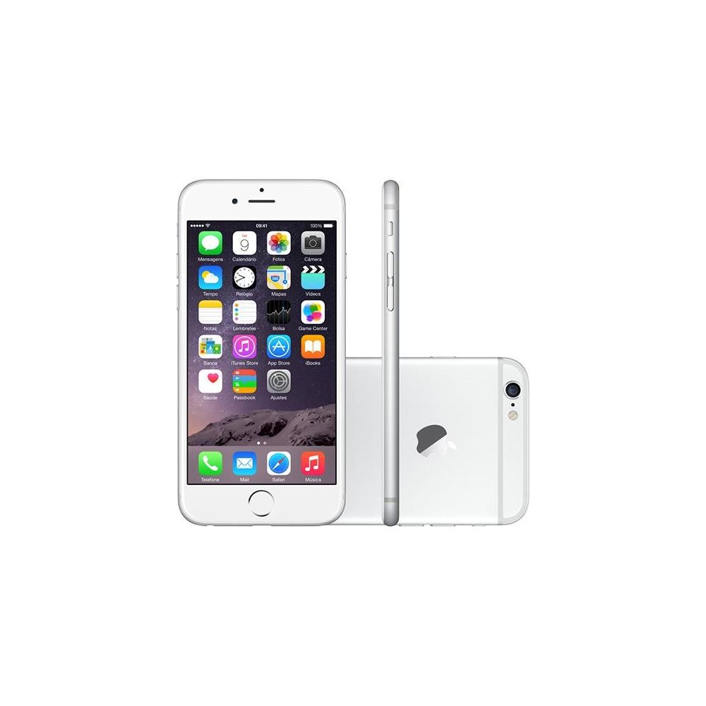 Iphone 6 64GB Prata MG3K2BR/A - Apple - CELULARES E TELEFONES